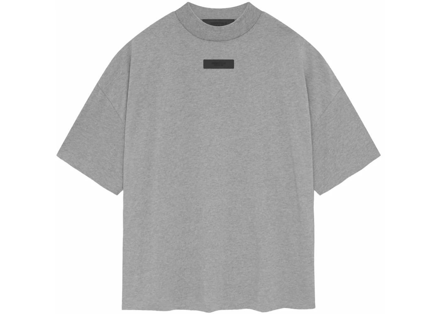 Fear of God Essentials S/S Tee-Dark Heather Oatmeal