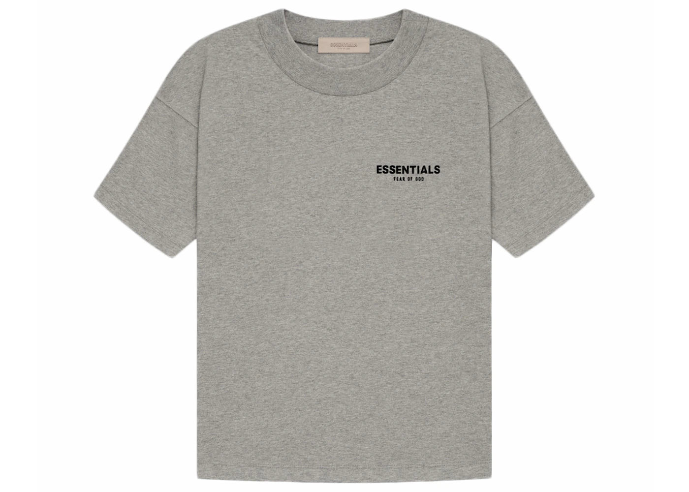 Fear of God Essentials T-shirt (SS22)-Dark Oatmeal