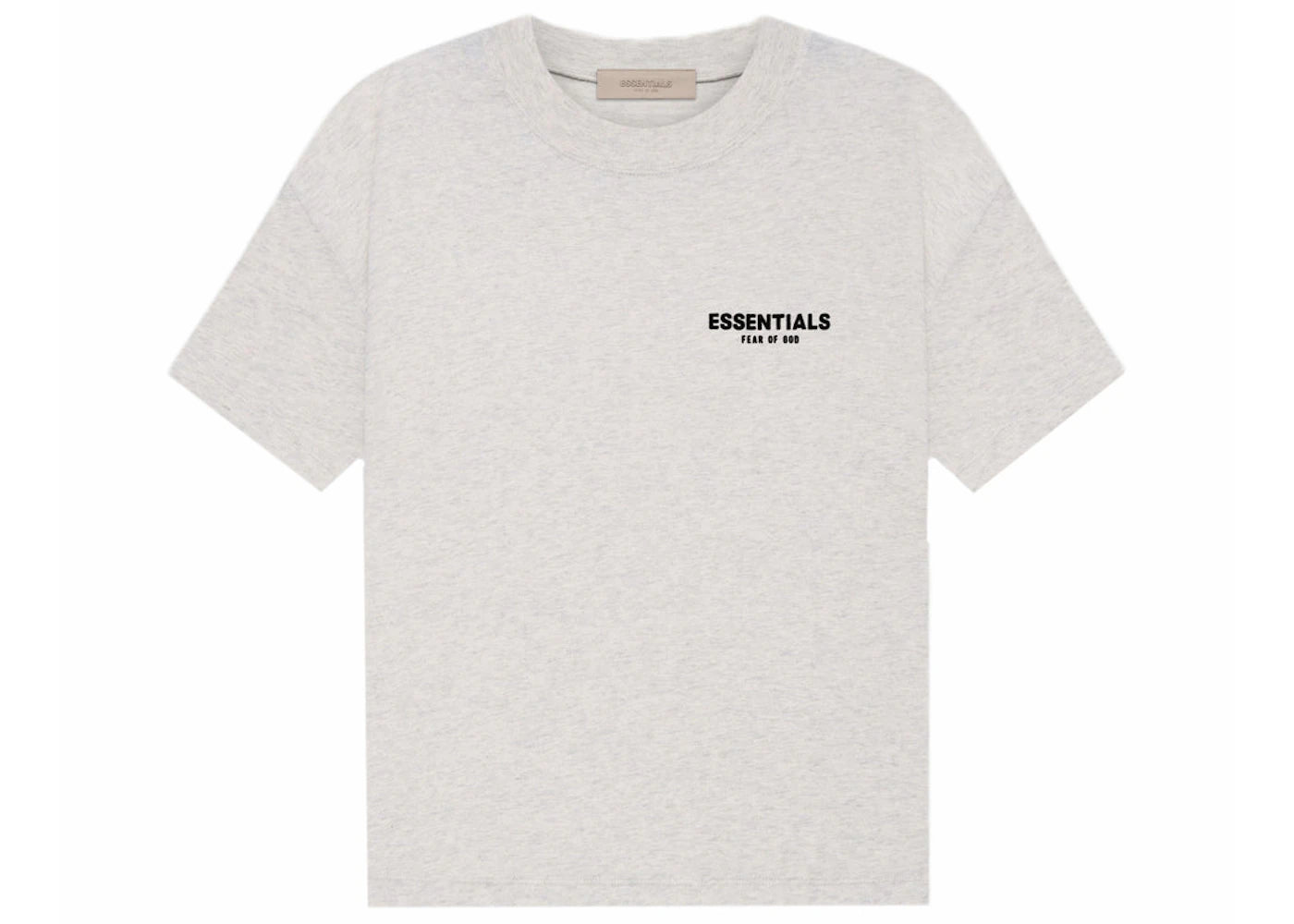 Fear of God Essentials T-shirt (SS22)-Light Oatmeal