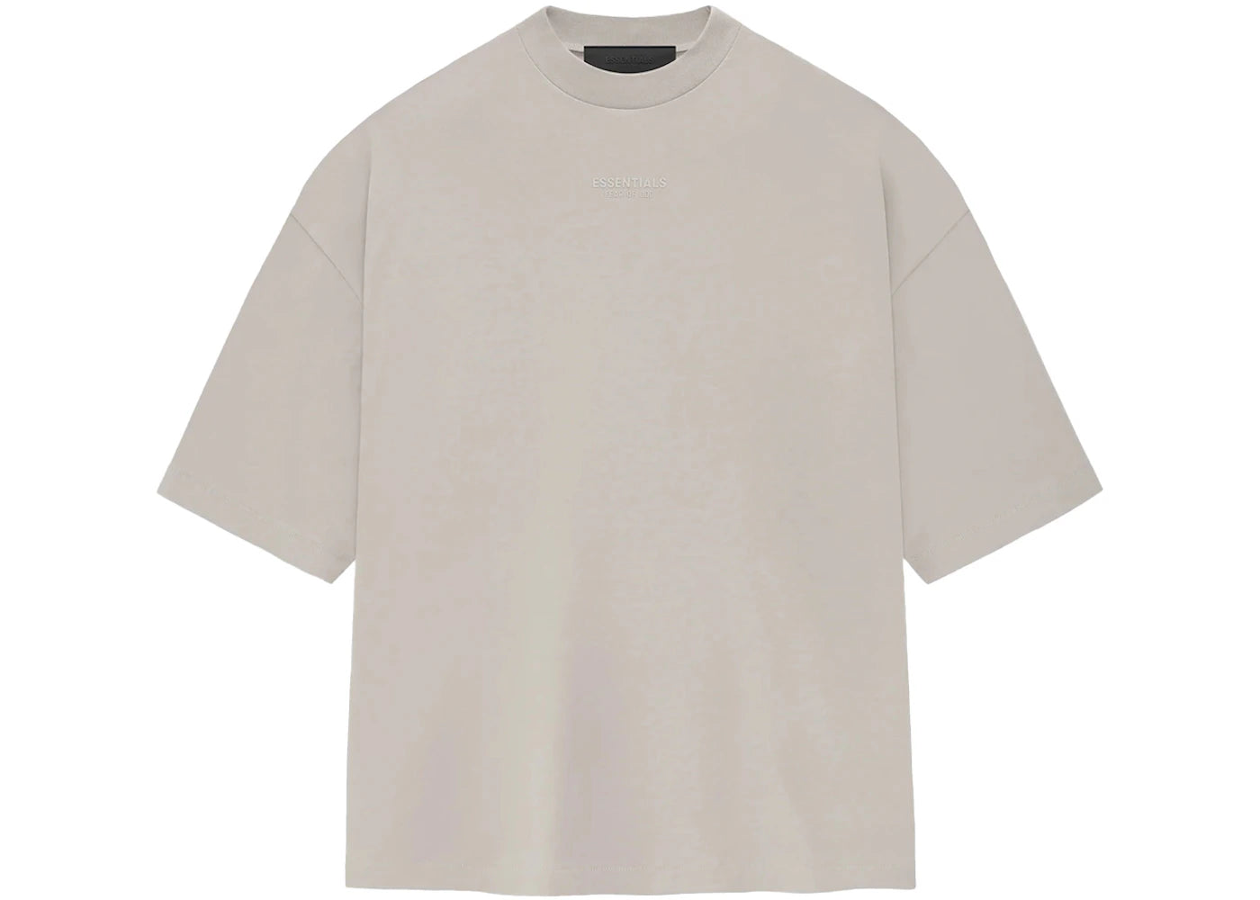 Fear of God Essentials Tee-Silver Cloud