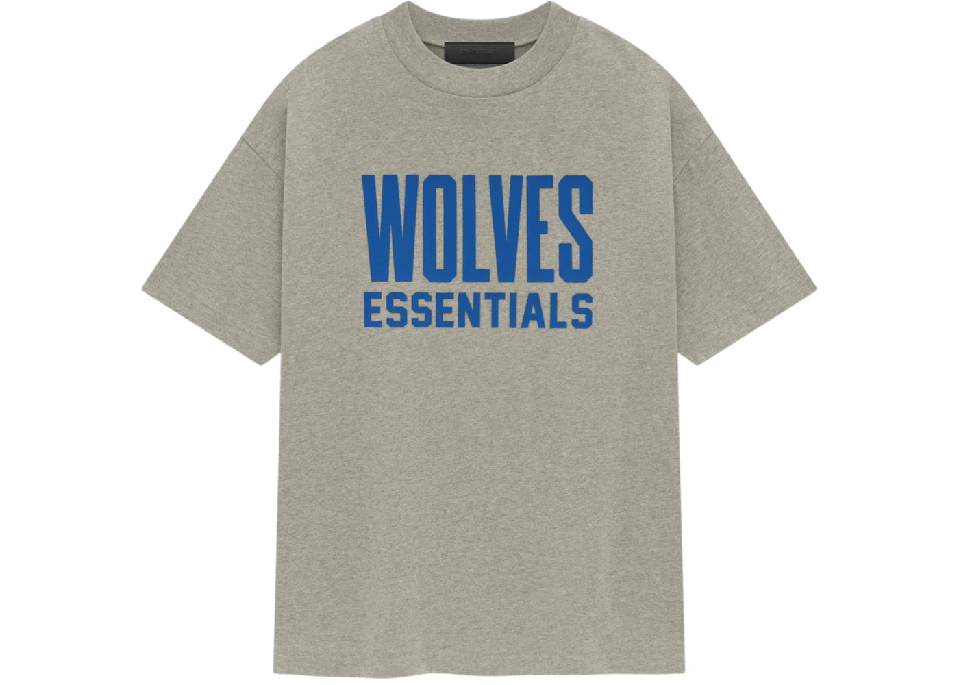 Fear of God Essentials Wolves Tee-Warm Heather
