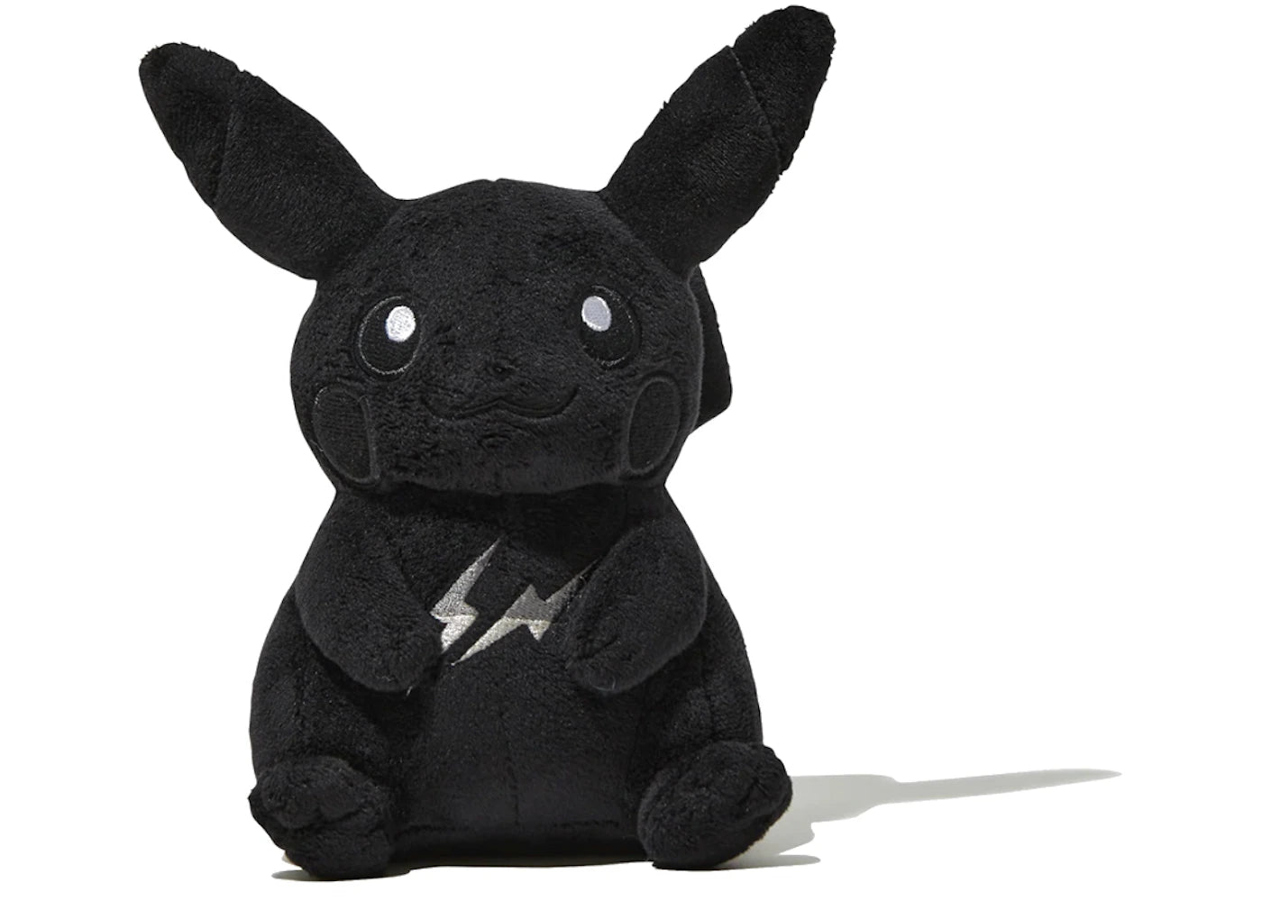 Fragment x Pokemon Pikachu Thunderbolt Project x Sequence Miyashita Park Plush Doll Black M - main view