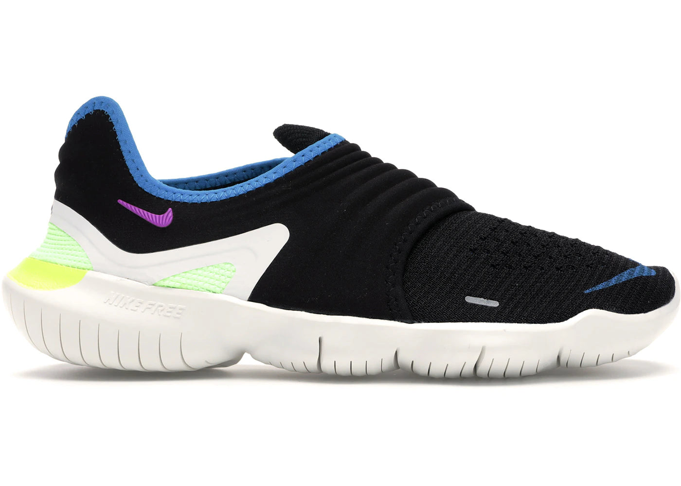 Nike Free RN Flyknit 3.0-Black Laser Orange