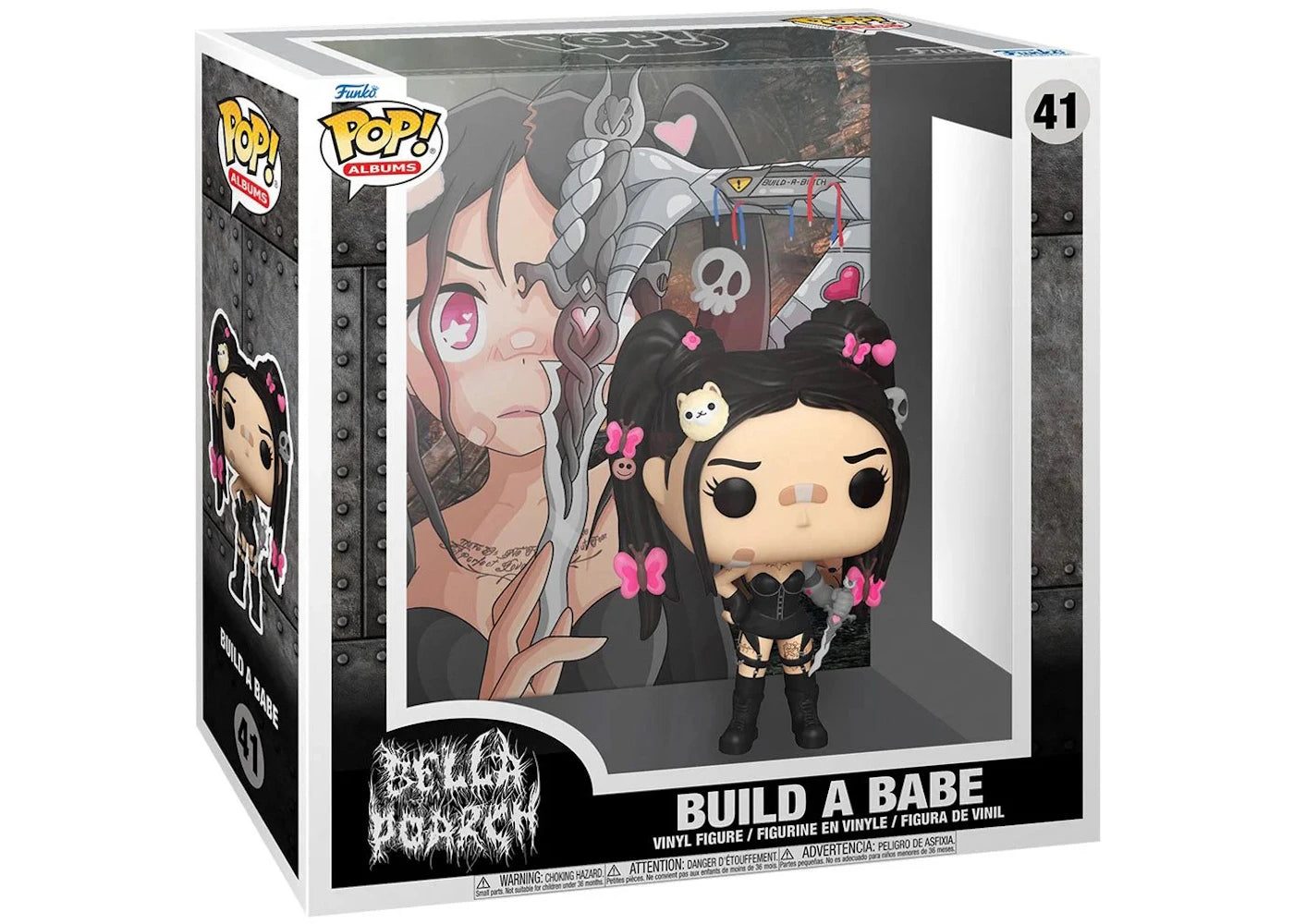 Funko Pop! Albums Bella Poarch Build A Babe Figure #41-
