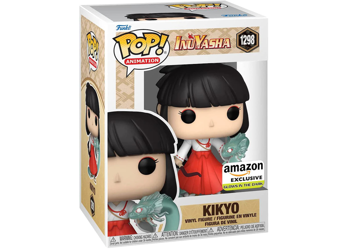 Funko Pop! Animation InuYasha Kikyo GITD Amazon Exclusive Figure #1298-