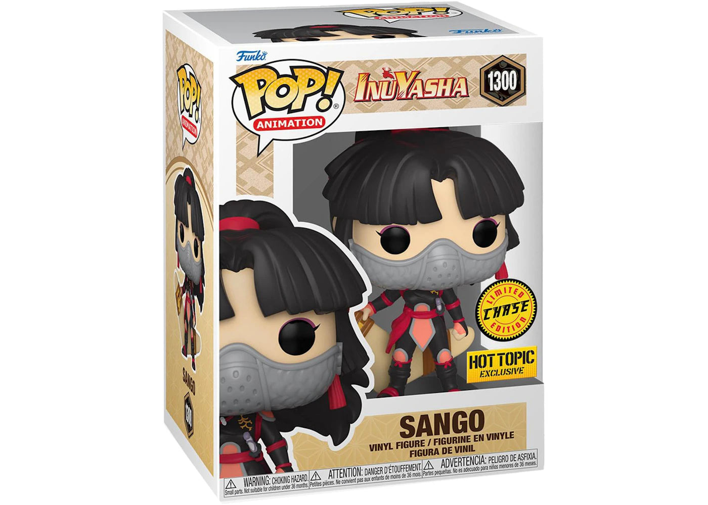 Funko Pop! Animation InuYasha Sango Chase Edition Hot Topic Exclusive Figure #1300-
