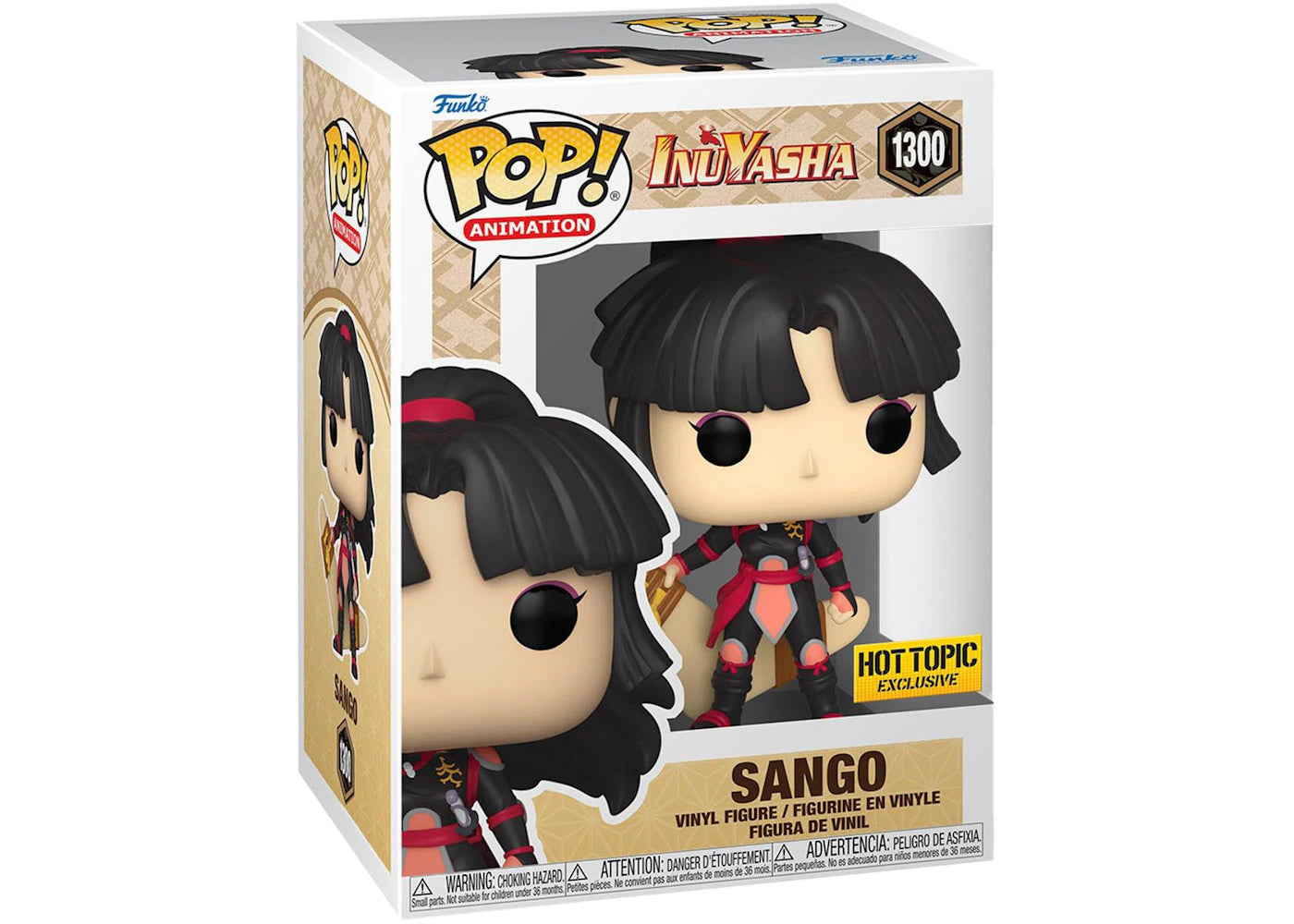 Funko Pop! Animation InuYasha Sango Hot Topic Exclusive Figure #1300-