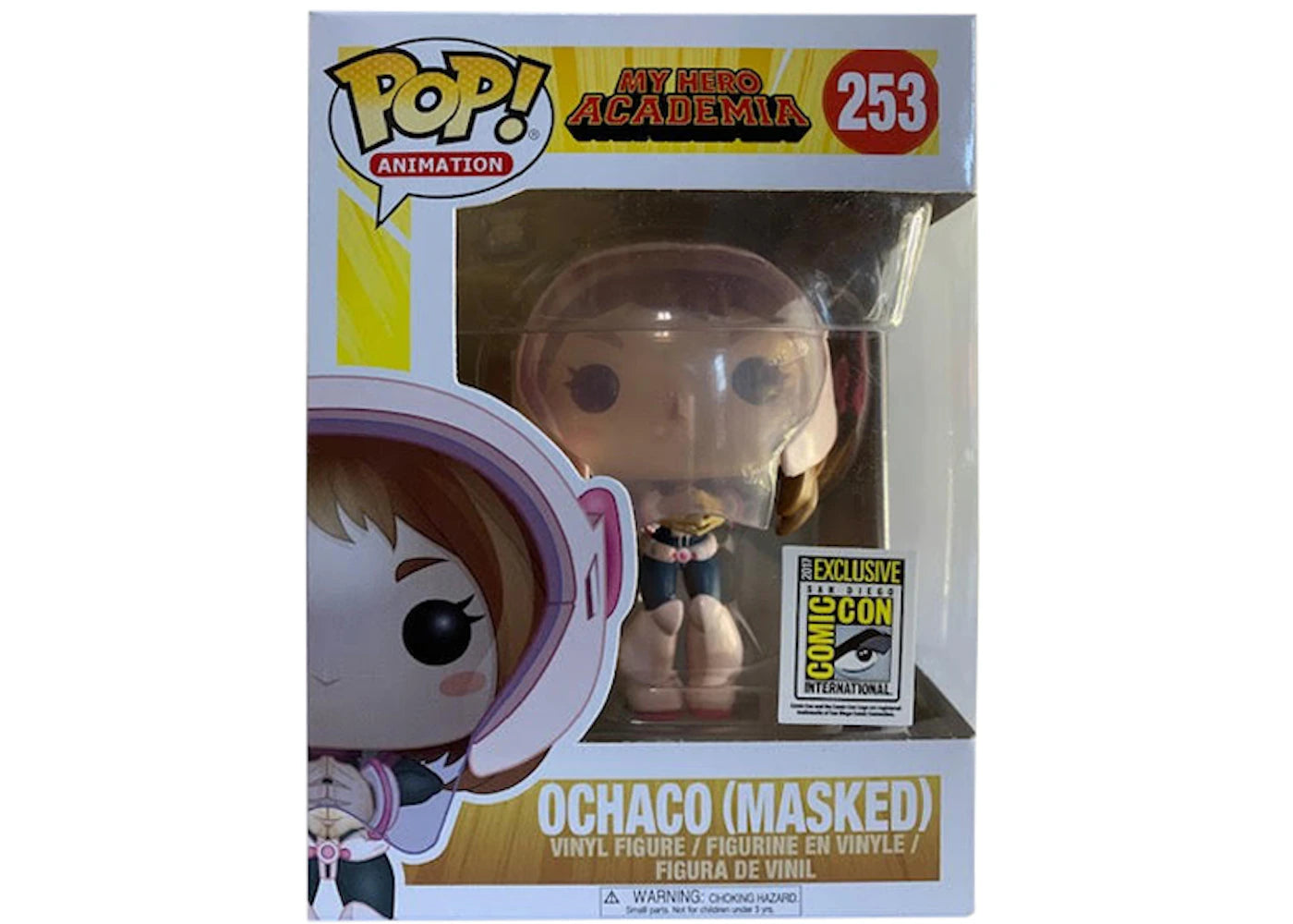 Funko Pop! Animation My Hero Academia Ochaco (Masked) SDCC Figure #253-