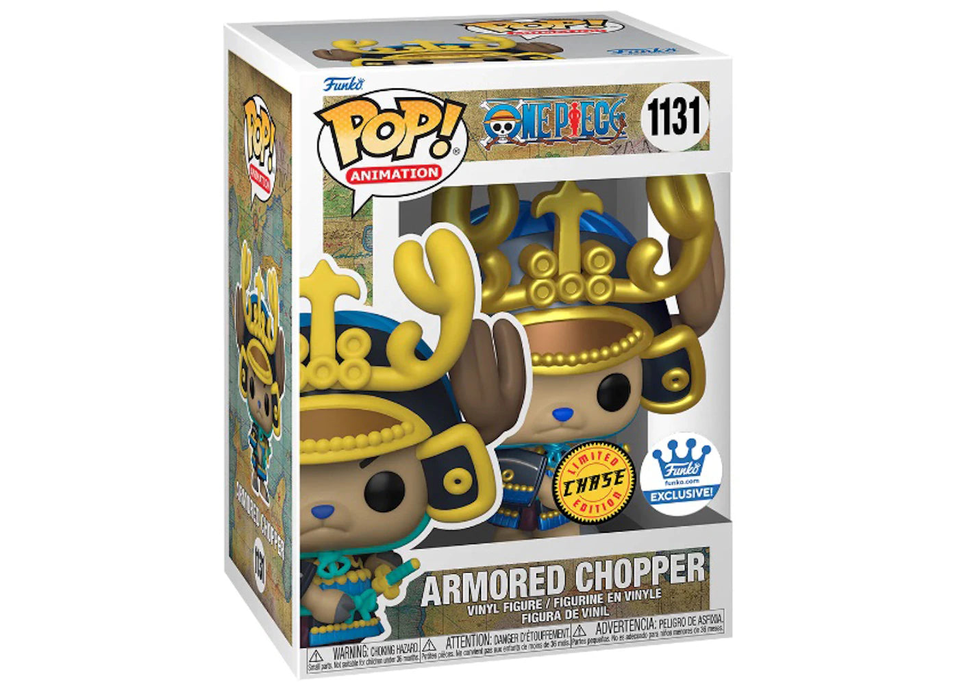 Funko Pop! Animation One Piece Armored Chopper Chase Edition Funko Shop Exclusive Figure #1131-