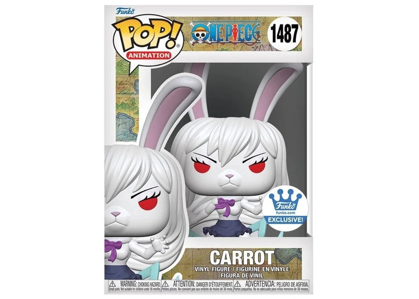 Funko Pop! Animation One Piece Carrot Funko Exclusive Figure #1487-