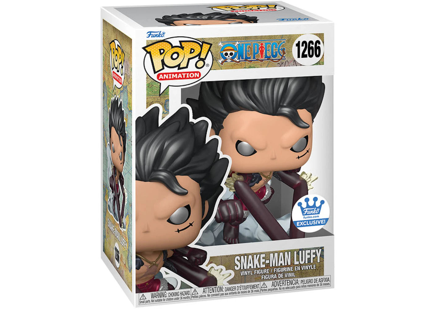 Funko Pop! Animation One Piece Snake-Man Luffy Funko Shop Exclusive Figure #1266-