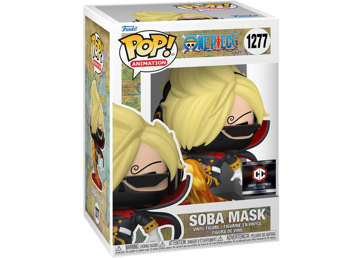 Funko Pop! Animation One Piece Soba Mask Chalice Collectibles Exclusive Figure #1277-