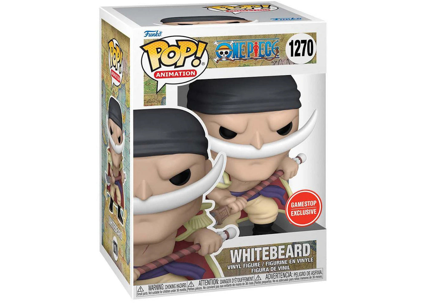 Funko Pop! Animation One Piece Whitebeard GameStop Exclusive Figure #1270-