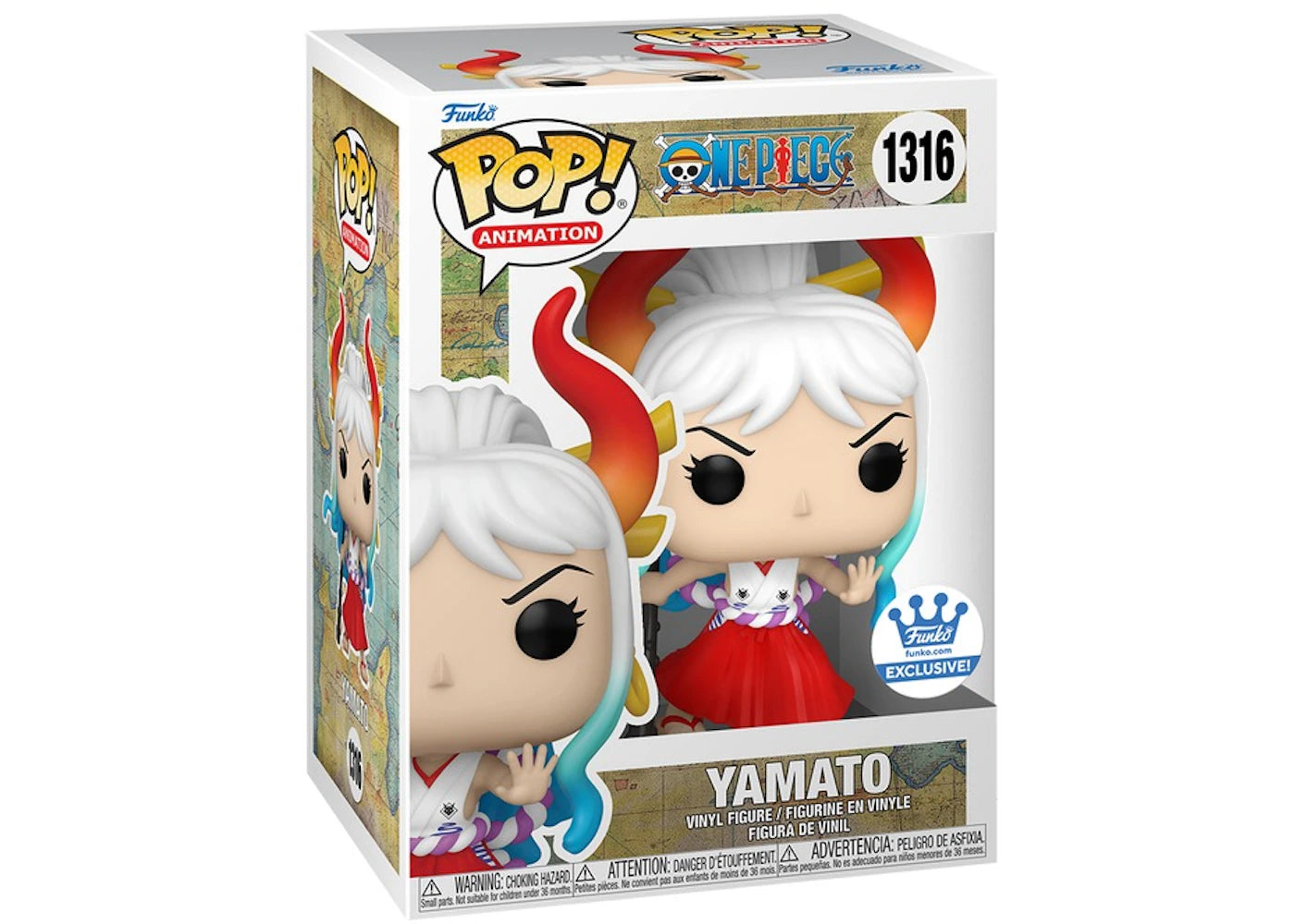 Funko Pop! Animation One Piece Yamato Funko Exclusive Figure #1316-