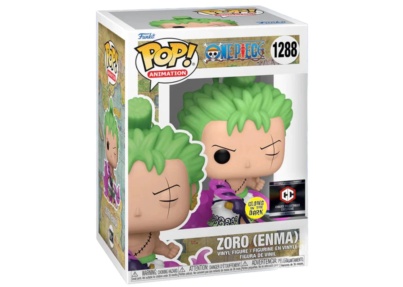 Funko Pop! Animation One Piece Zoro (Enma) GITD Chalice Collectibles Exclusive Figure #1288-