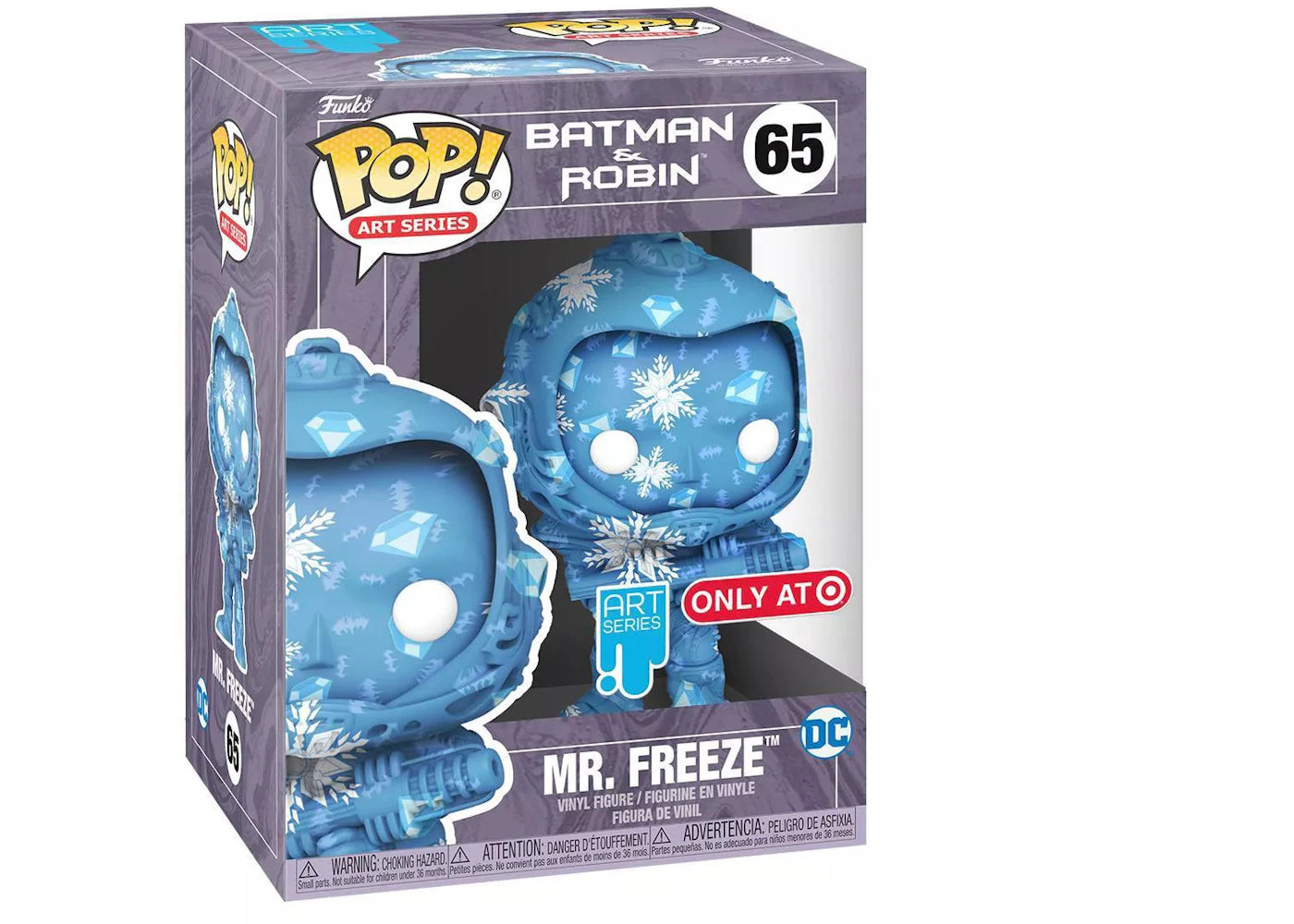 Figurine Funko Pop! Art Series Batman &amp; Robin Mr. Freeze Art Series Target Exclusive n° 65