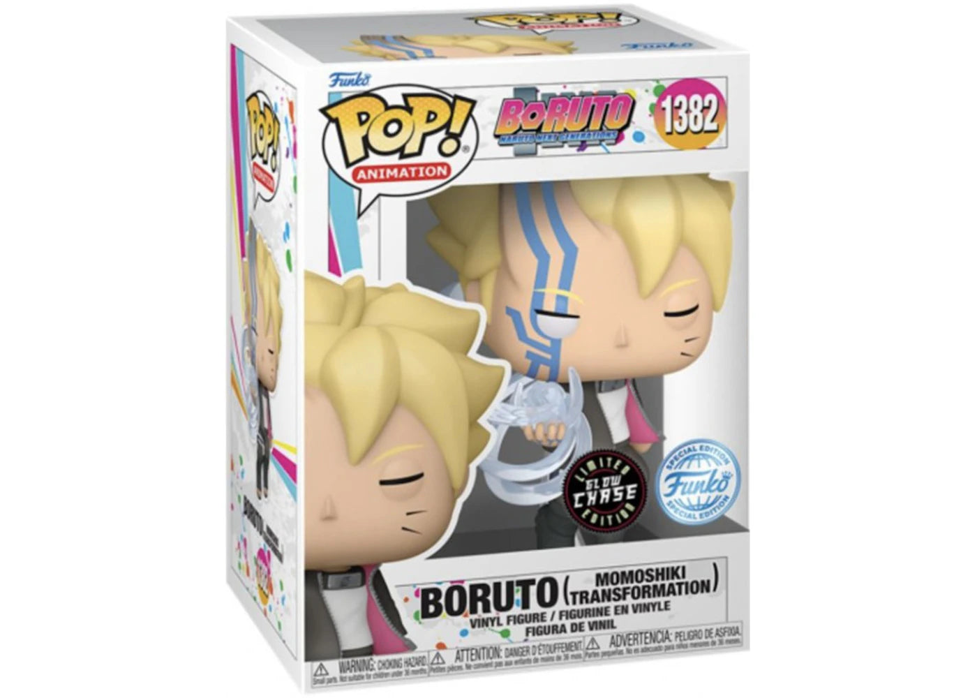 Funko Pop! BORUTO Momoshiki Transformation Chase Edition, Special Edition Figure #1382-