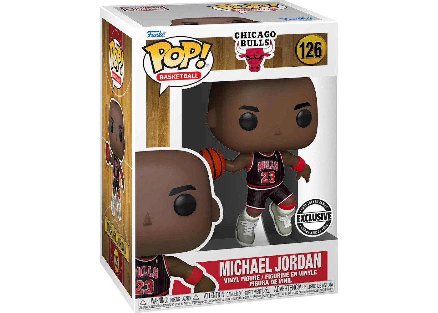 Funko Pop! Basketball Chicago Bulls Michael Jordan Foot Locker Family Exclusive Figure #126-