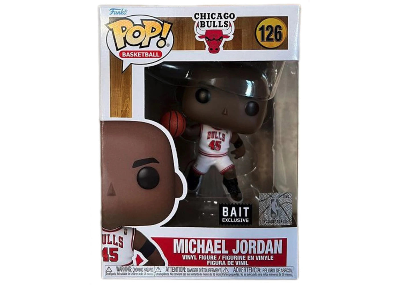 Funko Pop! Basketball NBA Chicago Bulls Michael Jordan Bait Exclusive Figure #126-