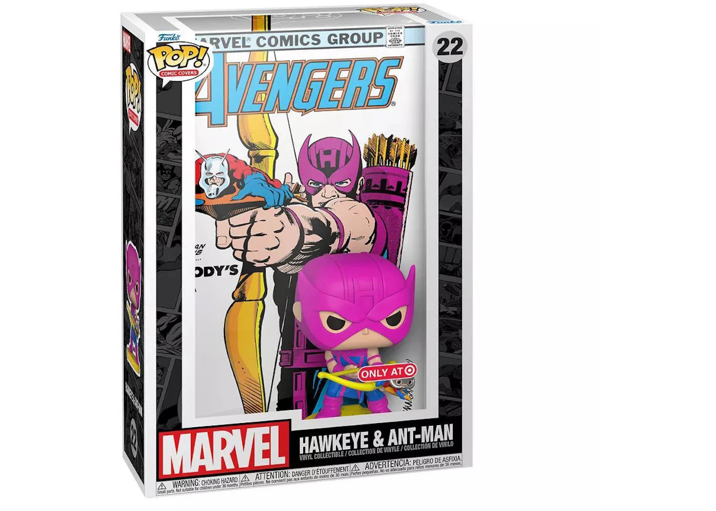 Funko Pop! Comic Covers Marvel Hawkeye & Ant-Man Target Exclusive Figure #22-