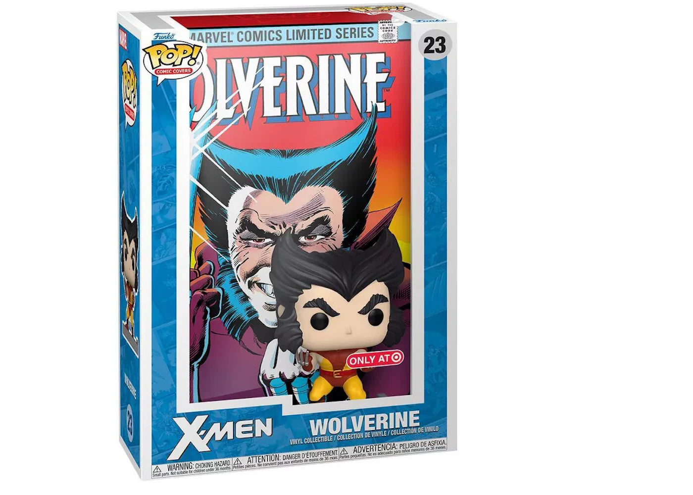 Funko Pop! Comic Covers Marvel X-Men Wolverine Target Exclusive Figure #23-
