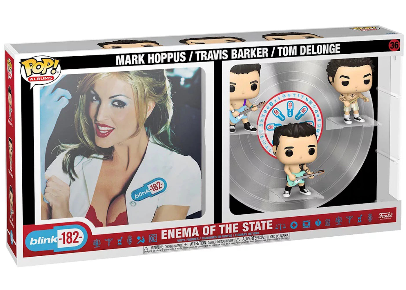 Funko Pop! Deluxe Albums Blink 182 Enema of State Figure #36-