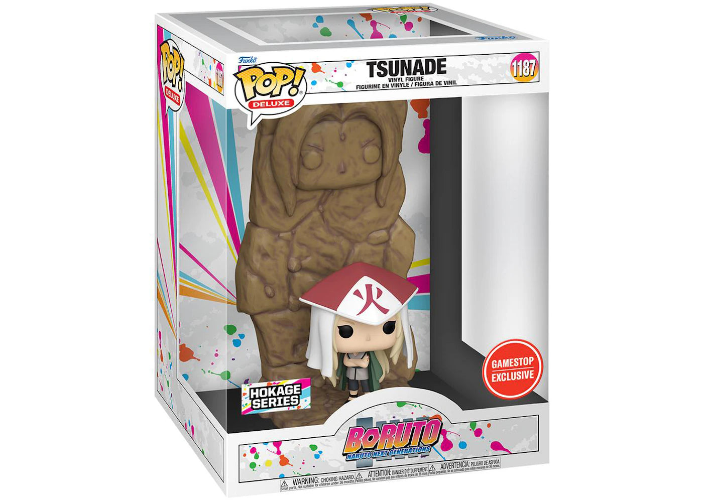 Funko Pop! Deluxe Boruto Tsunade Hokage Series GameStop Exclusive Figure #1187-