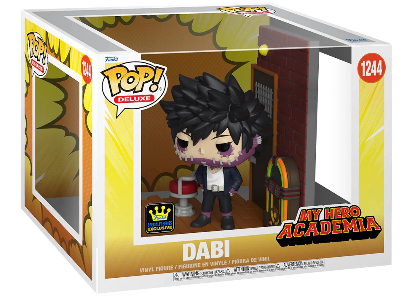 Funko Pop! Deluxe My Hero Academia Dabi Specialty Series Exclusive Figure #1244-