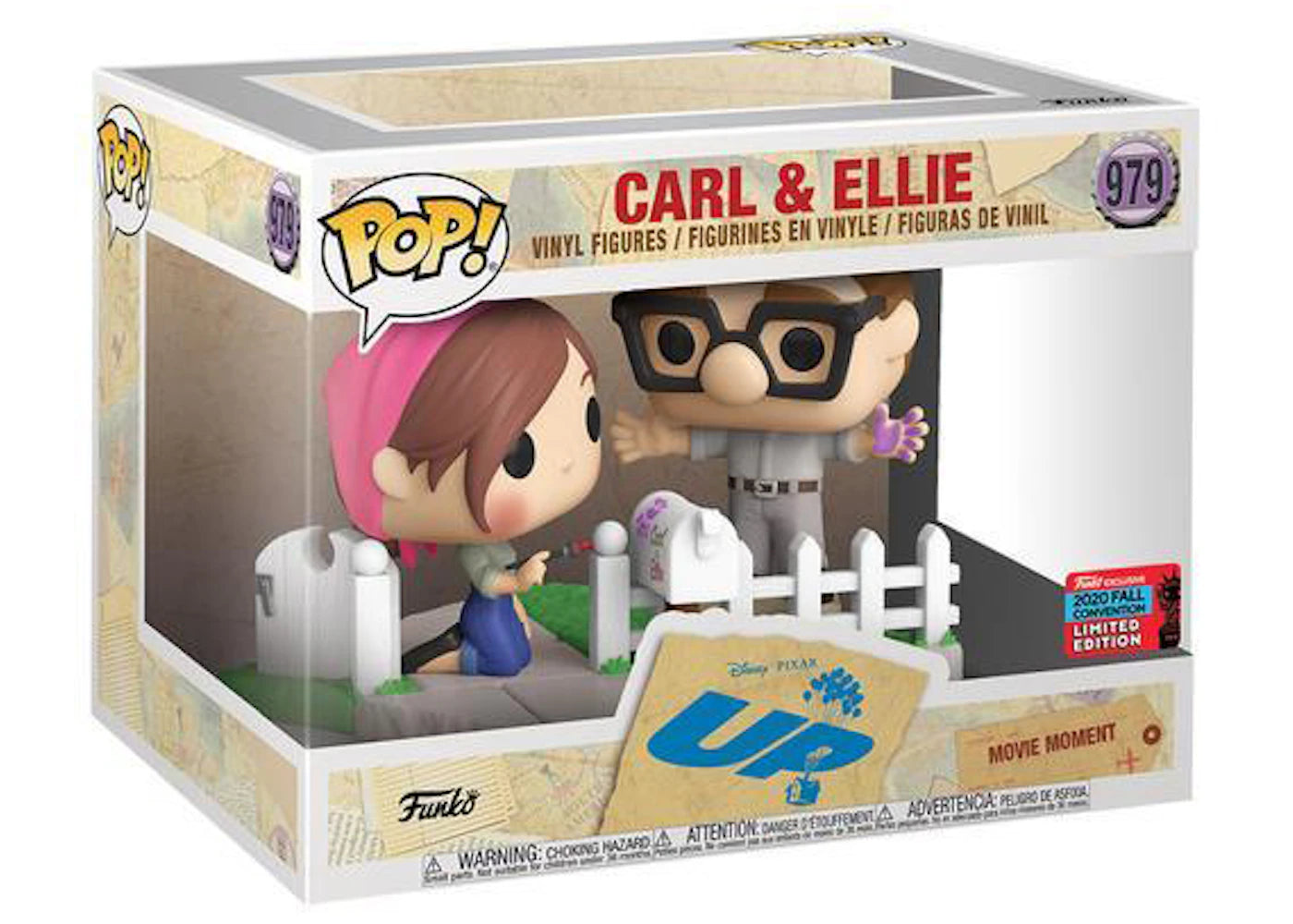 Funko Pop! Disney Carl and Ellie Movie Moment Fall Convention Exclusive Figure #979-