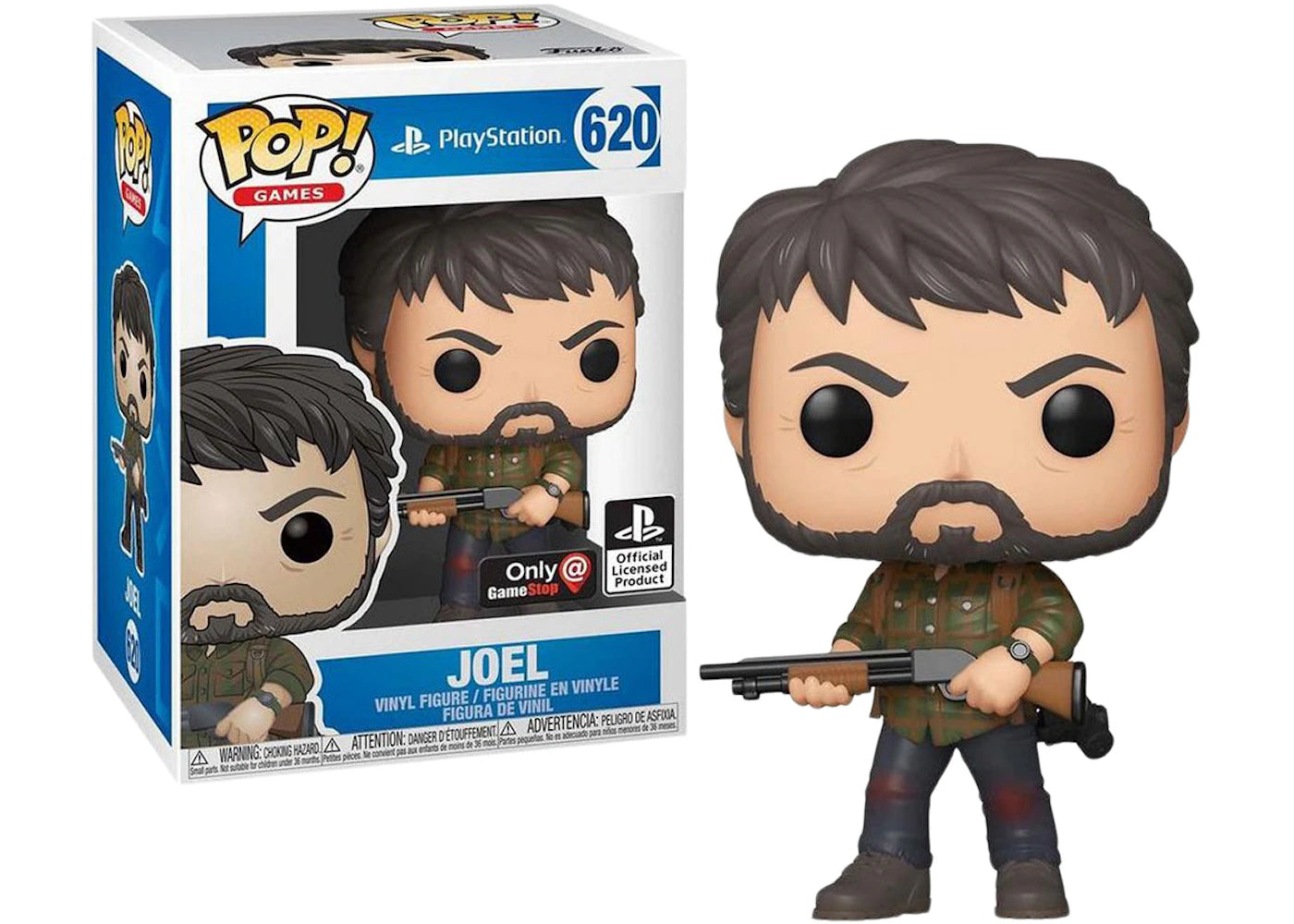 Funko Pop! Games PlayStation The Last of Us Joel GameStop Exclusive Figure #620-