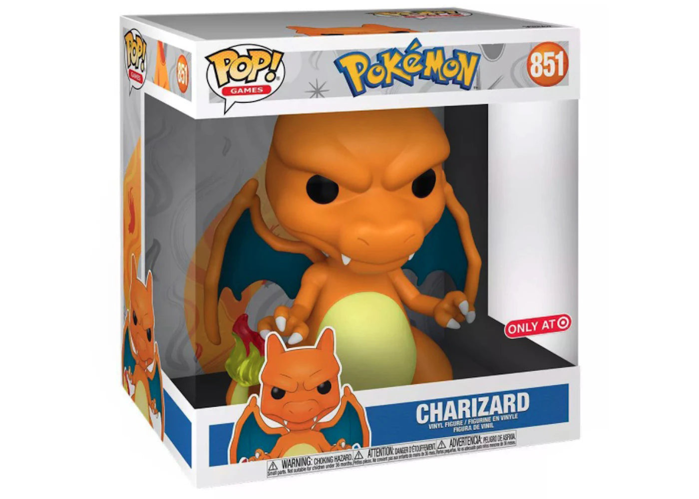 Funko Pop! Games Pokemon Charizard 10-Inch Target Exclusive Figure #851-
