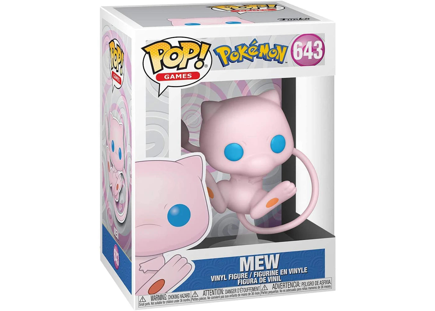 Funko Pop! Games Pokemon Mew Figure #643-