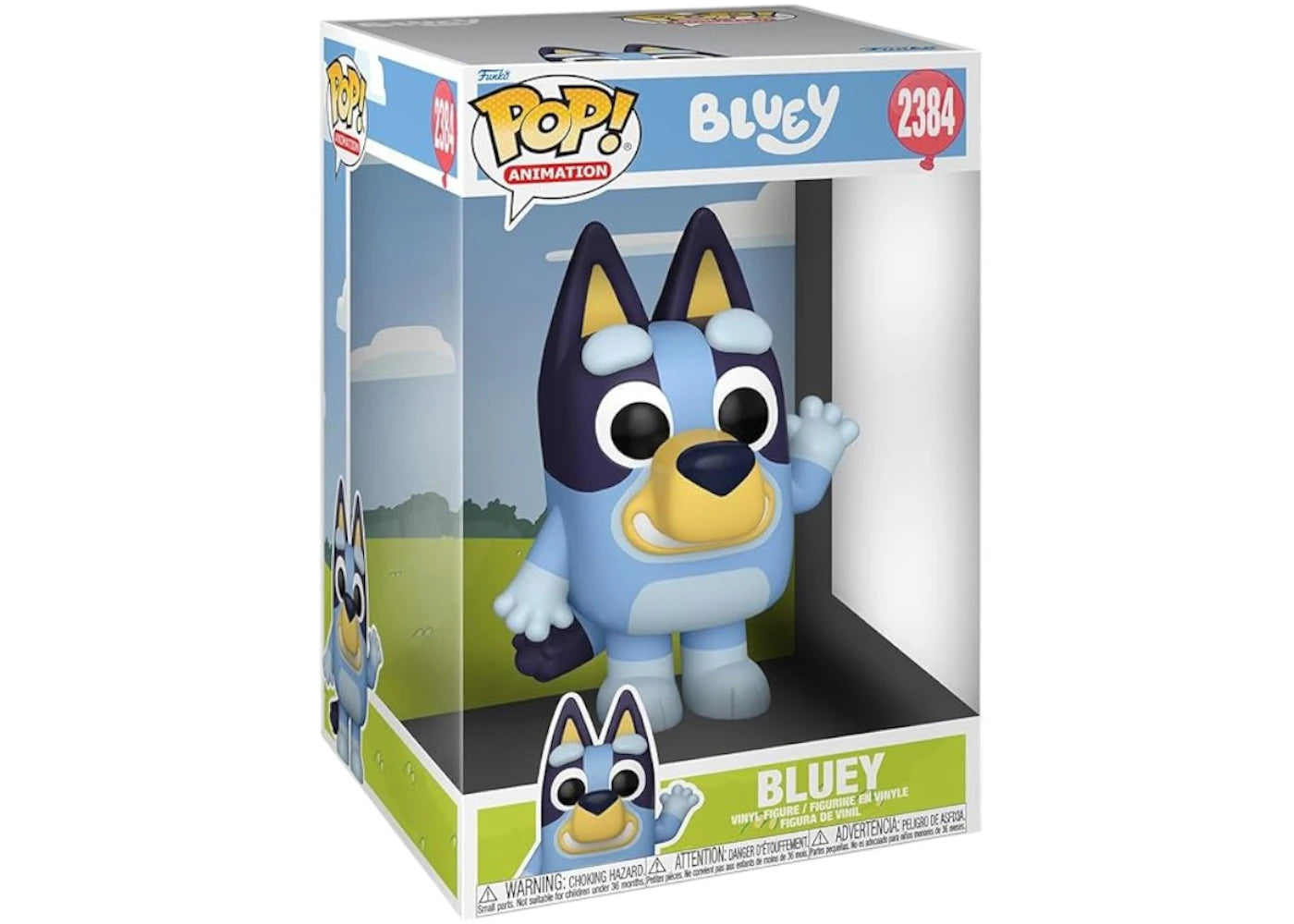 Funko Pop! Jumbo: Bluey - Bluey Figure #2384 - main view