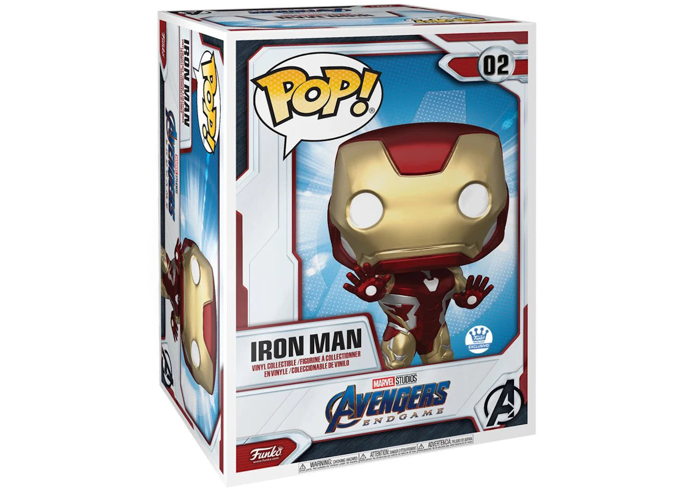 Funko Pop! Marvel Avengers End Game Iron Man 18 Inch Funko Shop Exclusive Figure #02-