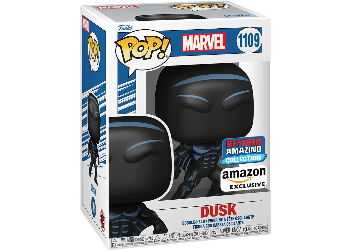 Funko Pop! Marvel Dusk Beyond Amazing Collection Amazon Exclusive Figure #1109-