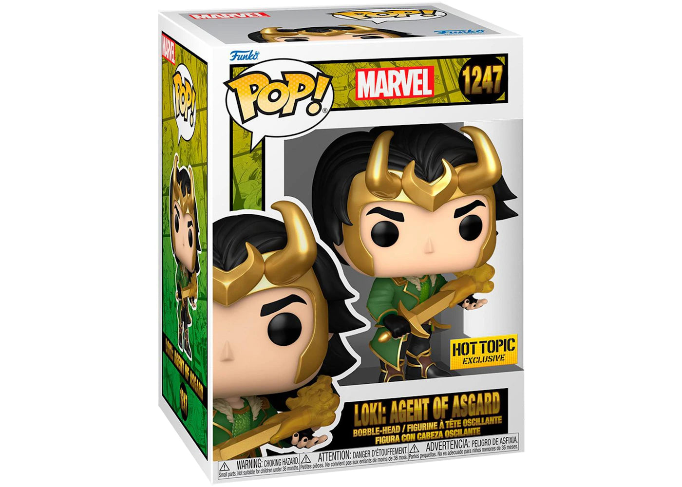 Funko Pop! Marvel Loki: Agent of Asgard Hot Topic Exclusive Figure #1247-
