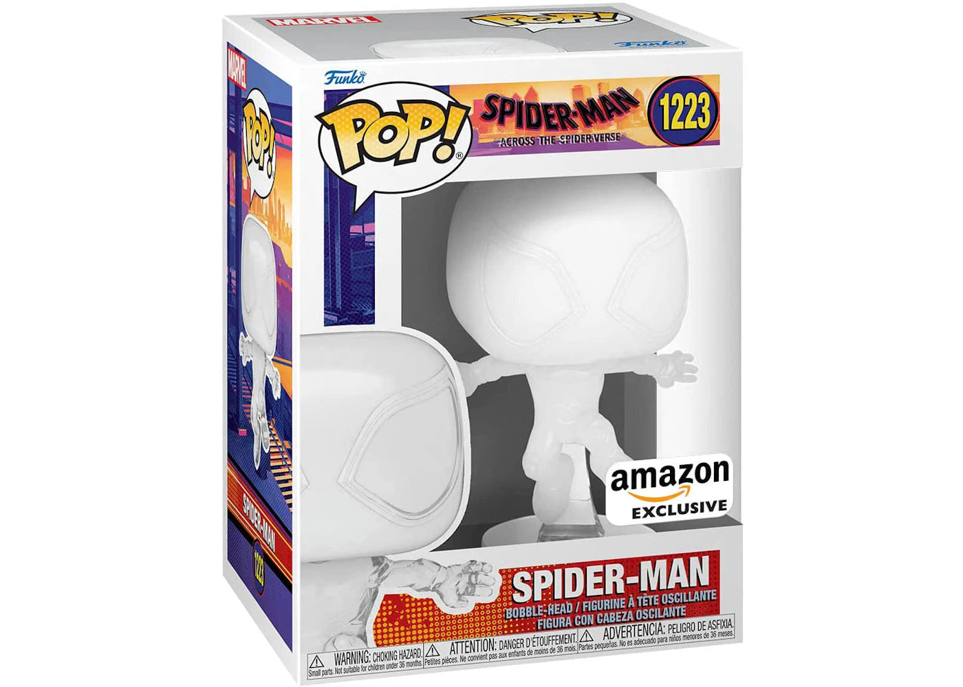 Funko Pop! Marvel Spider-Man Across the Spider-Verse Spider-Man Amazon Exclusive Figure #1223-