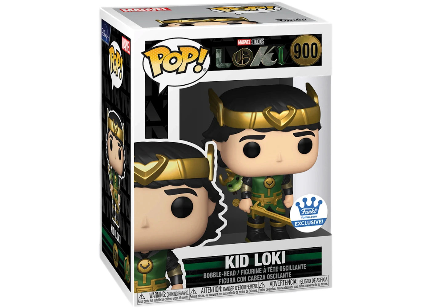 Funko Pop! Marvel Studios Loki Kid Loki Funko Shop Exclusive Figure #900-