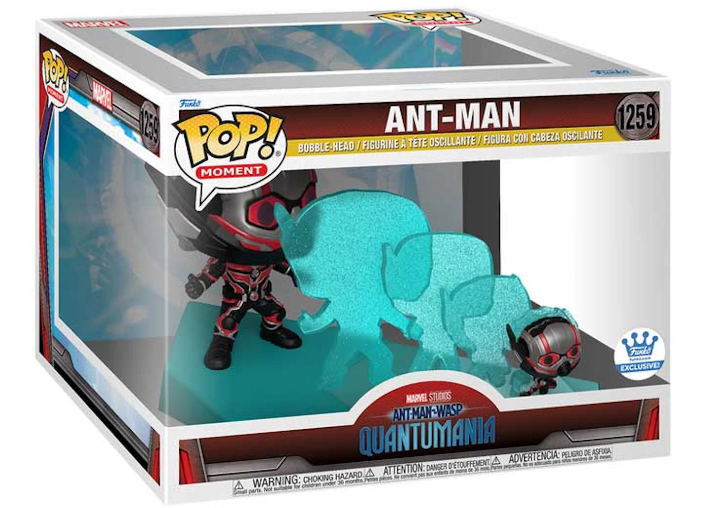Funko Pop! Moment Marvel Studios Ant-Man and the Wasp Quantumania Ant-Man Funko Shop Exclusive Figure #1259-