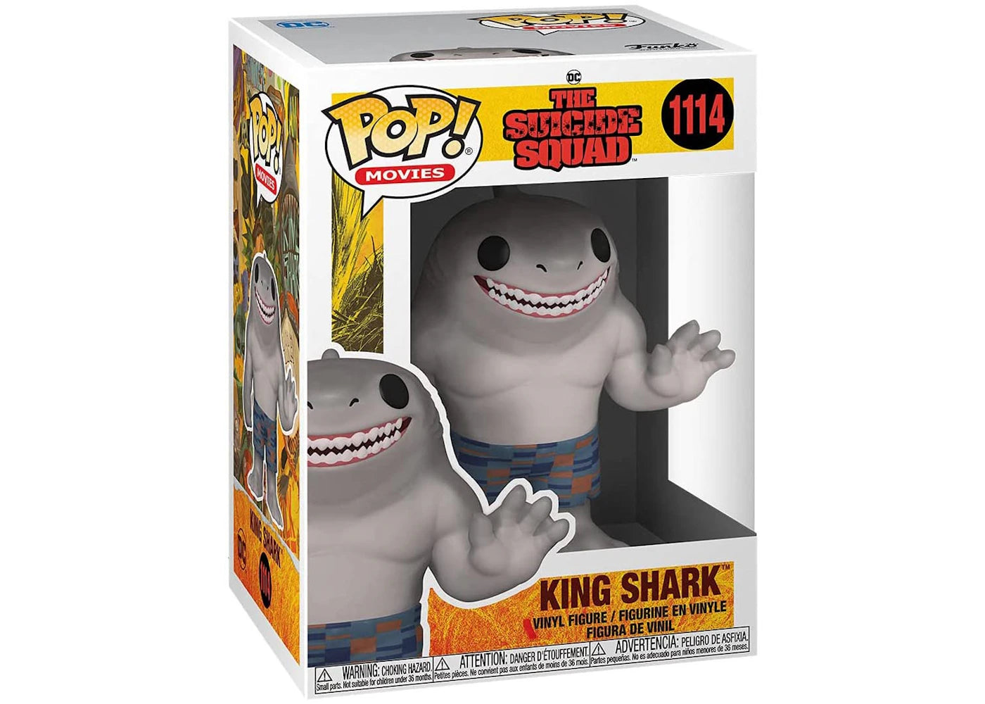 Funko Pop! Movies DC The Suicide Squad King Shark Figure #1114-