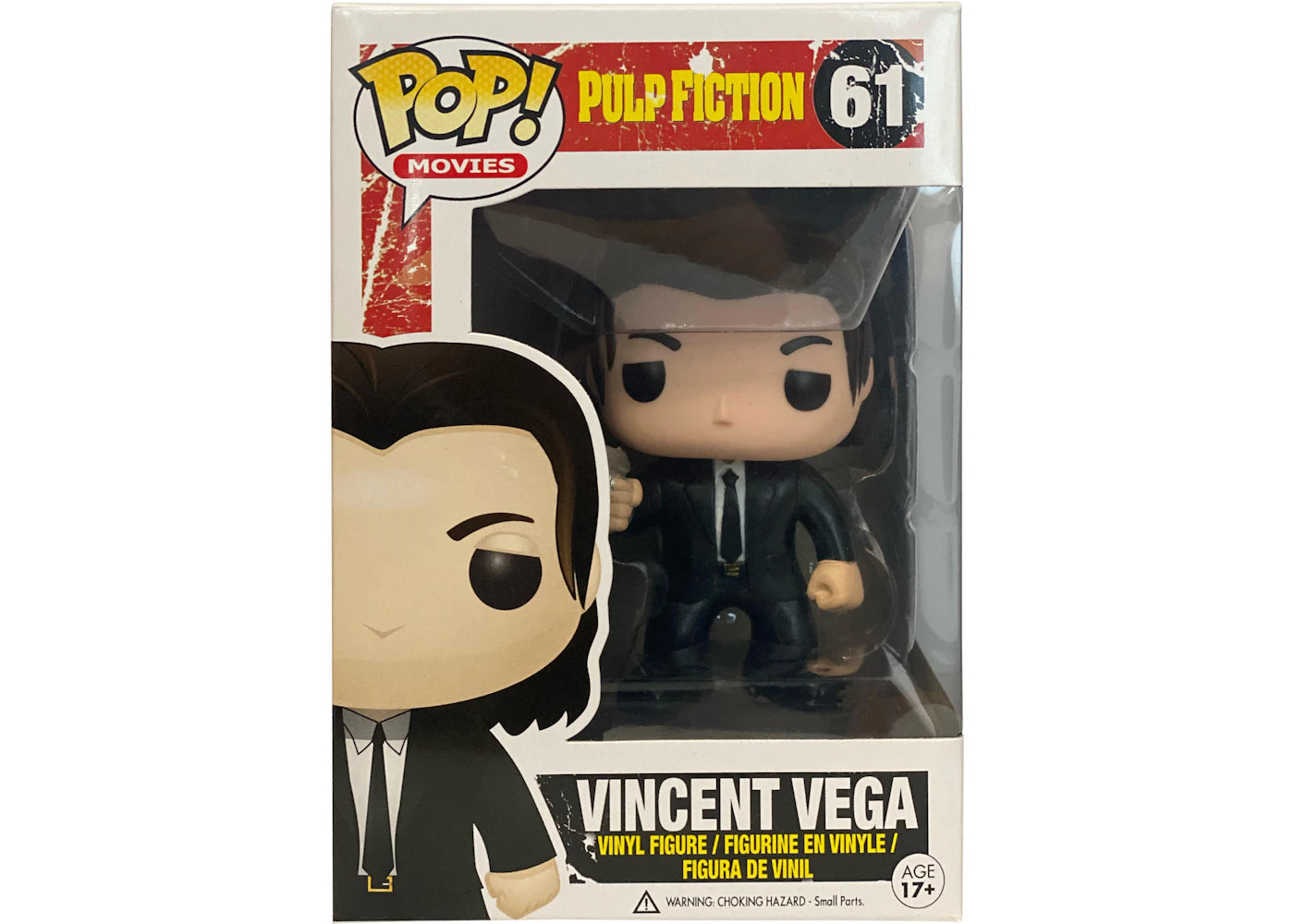 Funko Pop! Movies Pulp Fiction Vincent Vega Figure #61-