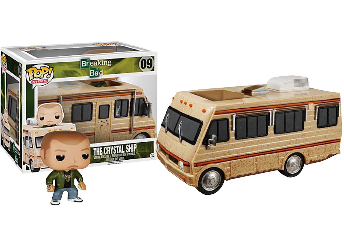 Funko Pop! Rides Breaking Bad The Crystal Ship with Jesse Pinkman Figure #09-
