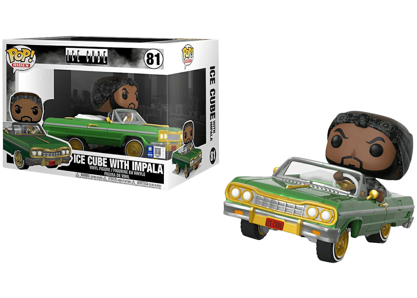Funko Pop! Rides Ice Cube with Impala Figure #81-