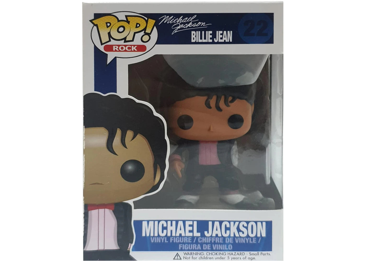 Funko Pop! Rock Michael Jackson (Billie Jean) Figure #22-