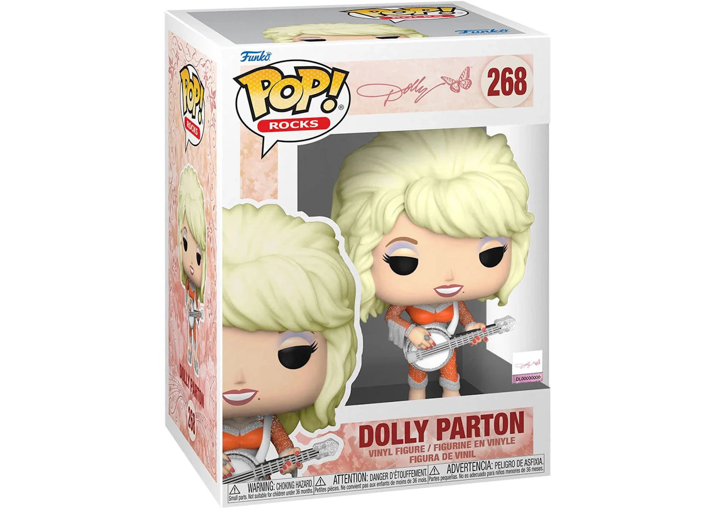Funko Pop! Rocks Dolly Parton Figure #268-