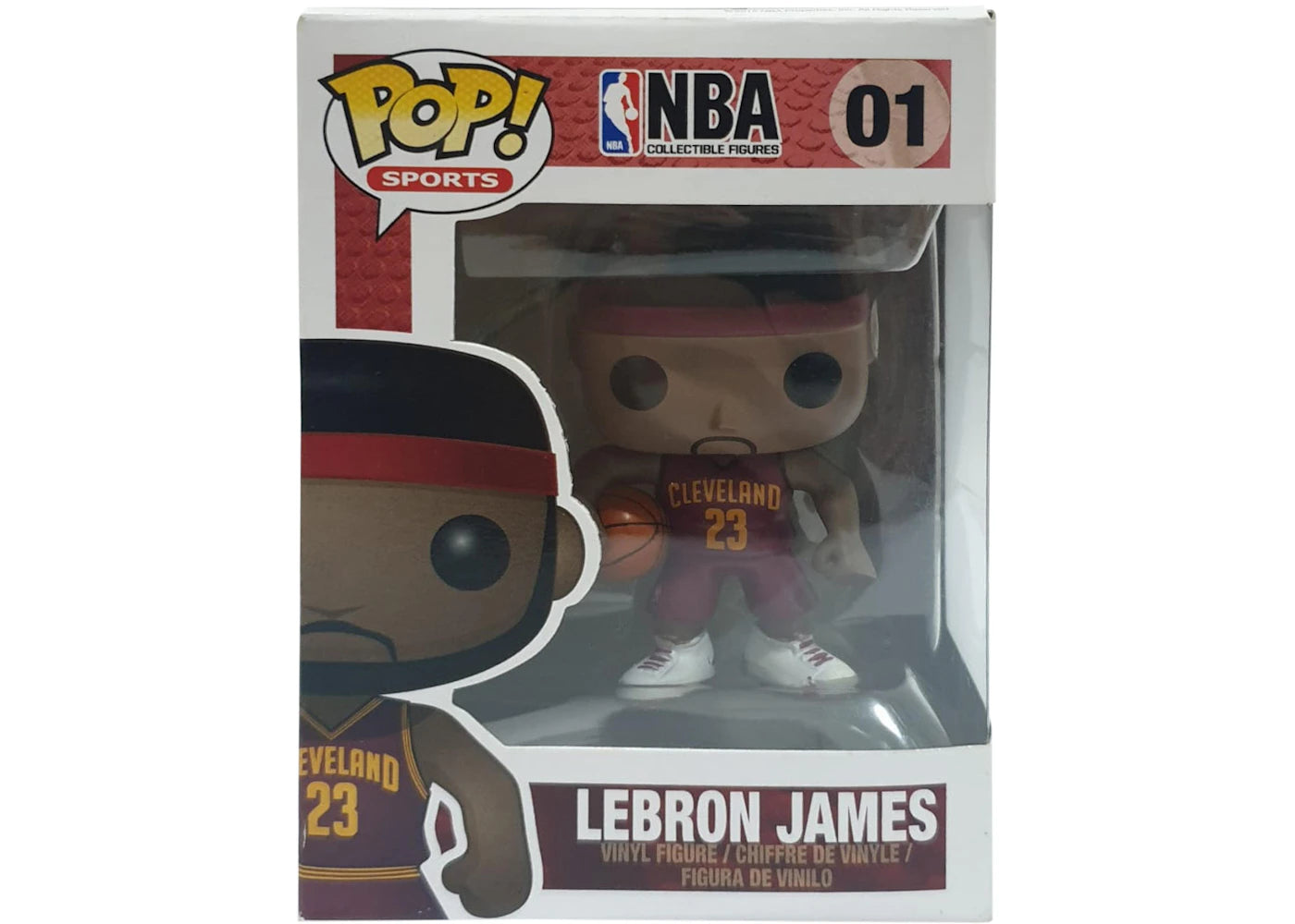 Funko Pop! Sports NBA Lebron James Figure #01-