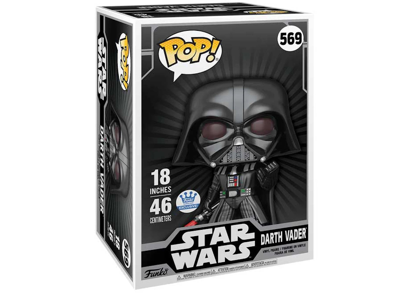 Funko Pop! Star Wars Darth Vader Mega 18 Inch Funko Shop Exclusive Figure #569-