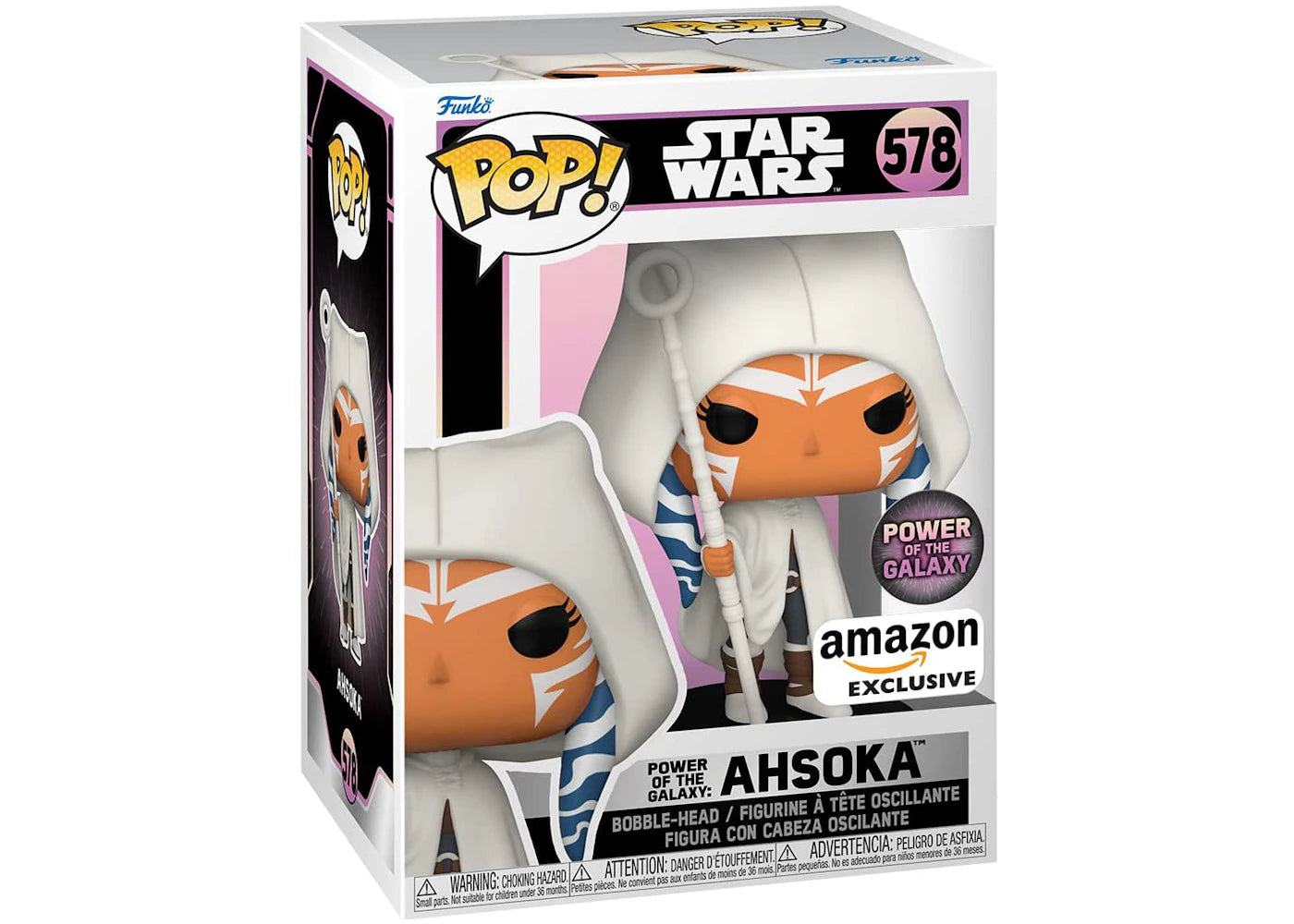 Funko Pop! Star Wars Power of the Galaxy: Ahsoka Power of the Galaxy Amazon Exclusive Figure #578-