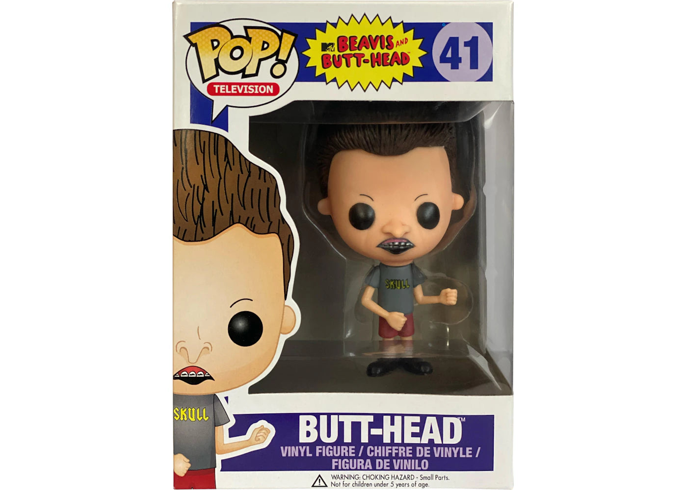 Funko Pop! Television Beavis And Butthead Butt-Head Figure #41-