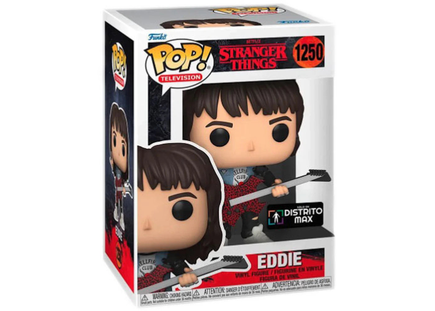 Funko Pop! Television Stranger Things Eddie Distrito Max Exclusive Figure #1250-